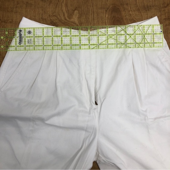 VTG Ralph Lauren White Khaki 12 Cotton - Picture 11 of 16